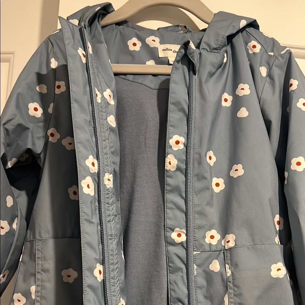 Miles the label - Floral Kids rain Jacket - Picture 4 of 5